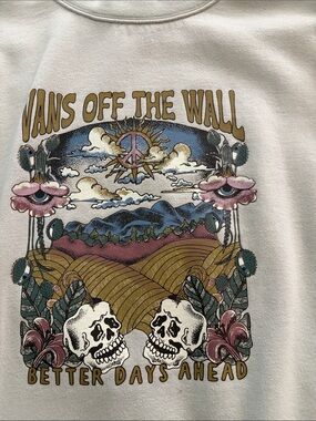 Vans Multicolor Psychedelic Skull Landscape Wall Art